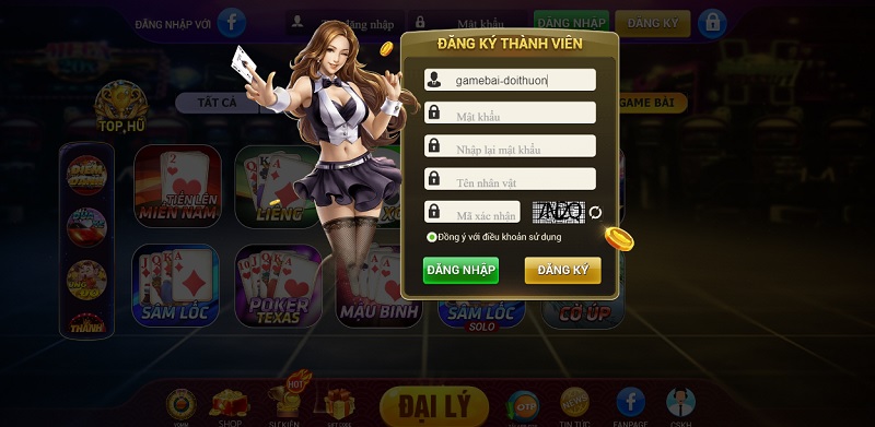 Đăng ký tài khoản một lần chơi game nhiều lần thoải mái