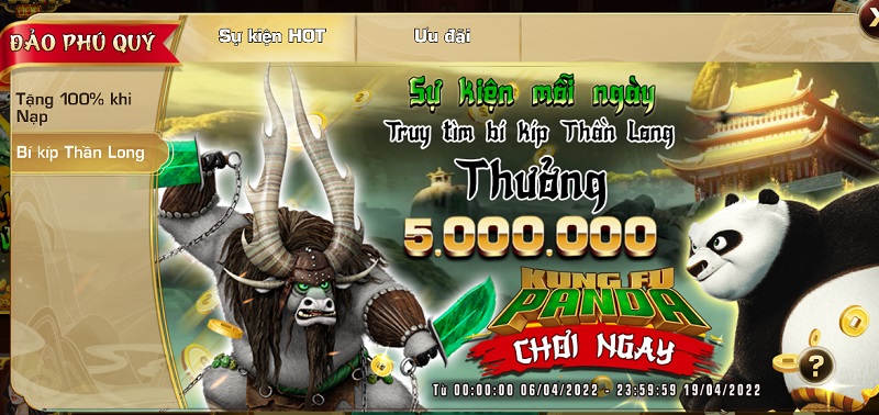 Bí kíp Thần Long mang về thật nhiều tiền thưởng cho anh em