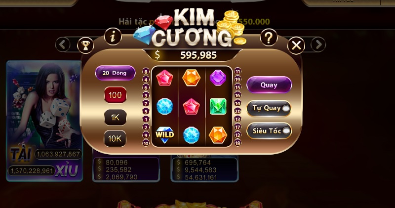 Giao diện chơi game Mini hấp dẫn tại cổng game V8 Club