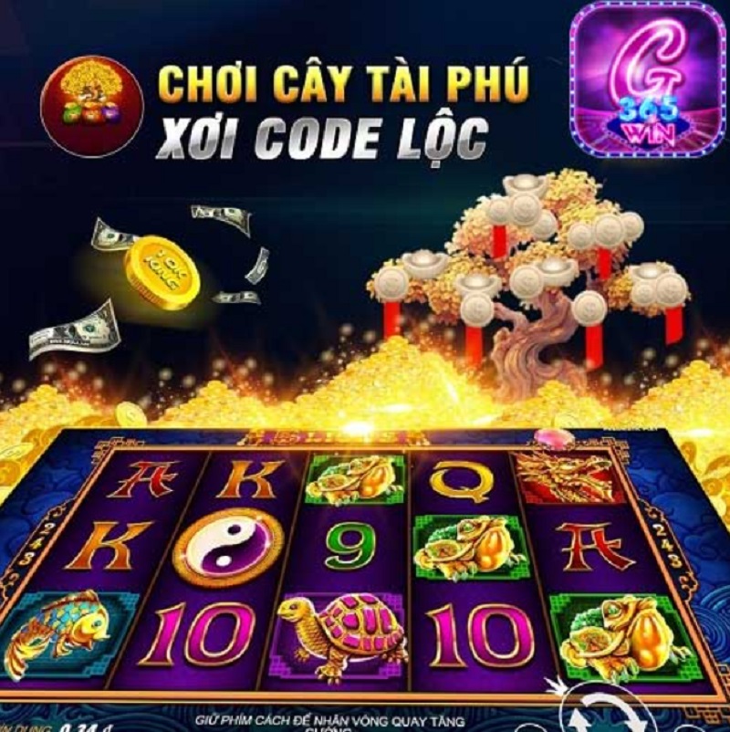 Chơi Cây Tài Phú nhận Giftcode G365 Club cực hấp dẫn