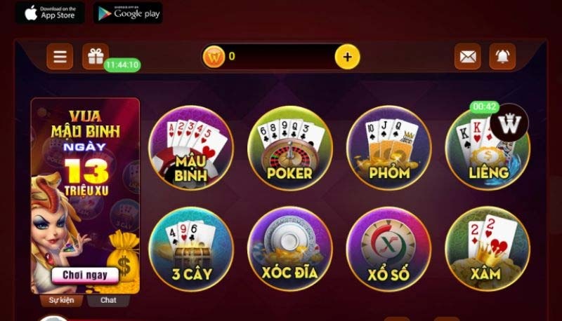 Chơi game 1win Club nhận quà khủng