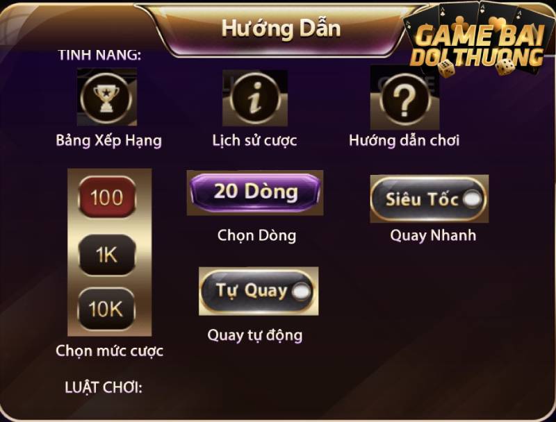 Hướng dẫn luật chơi chi tiết tựa game slot Kim cương Sunwin