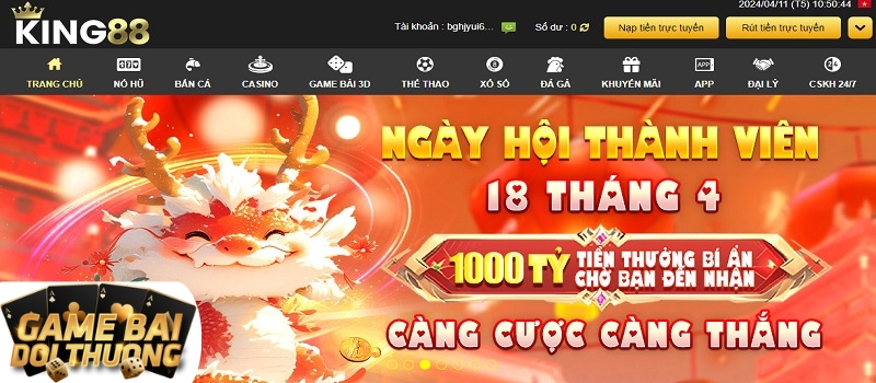 Thông tin về nhà cái cá cược uy tín King88