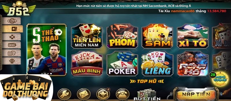 Khái quát thông tin về tựa game đánh bài Poker B52 Club