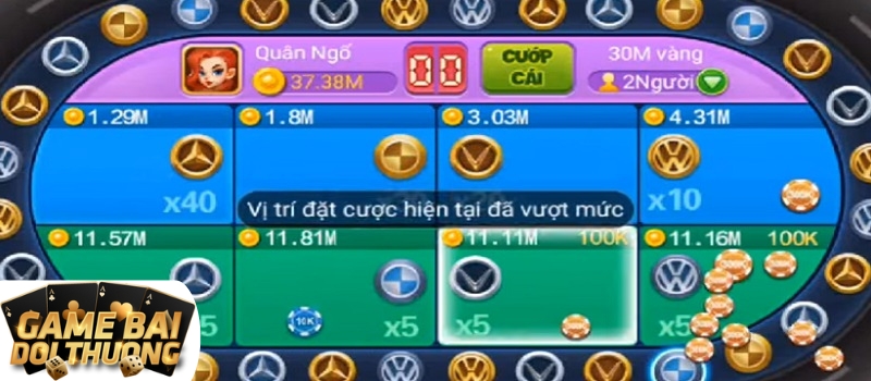 Luật chơi game Siêu Xe 68 Game Bài