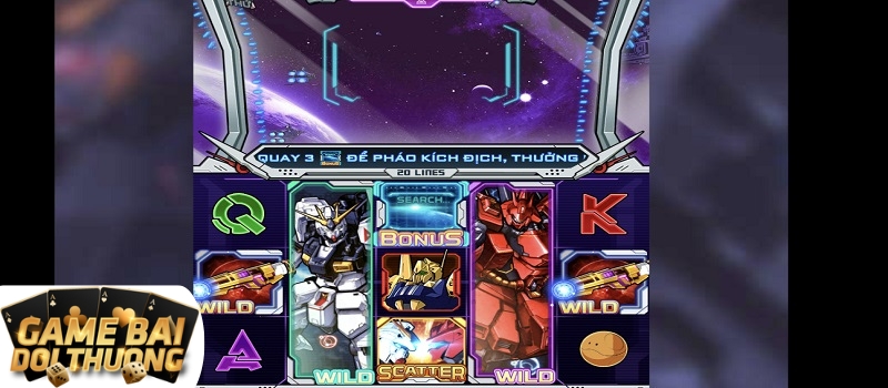 Các thao tác chơi game nổ hũ Gundam Win79