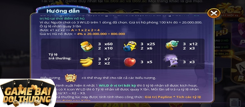 Cách chơi game Minion Rush B69 đổi thưởng