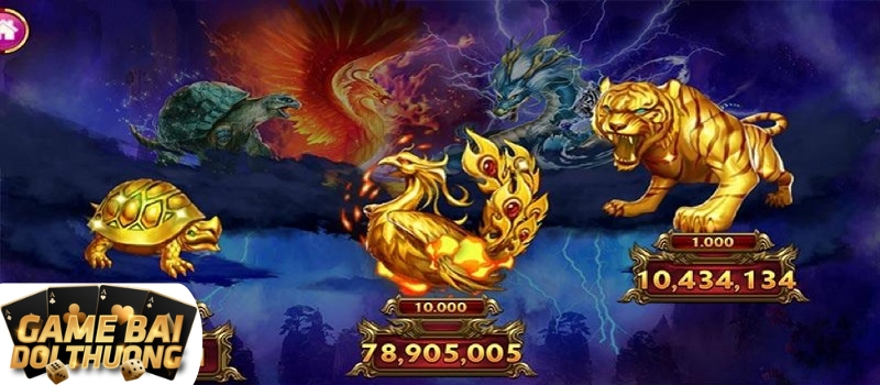 Giới thiệu game Tứ Linh Choáng Club đổi thưởng