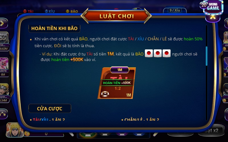 Nắm thuật ngữ khi chơi Sicbo 789 Club